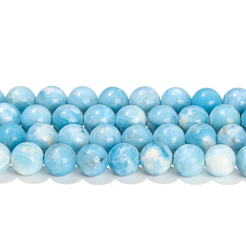 Jingde Larimar Volné korálky pro DIY šperky - Polotovary pro náramky