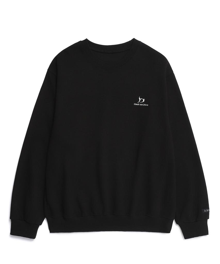 D.XO.H New Logo Unisex Sweatshirt Black
