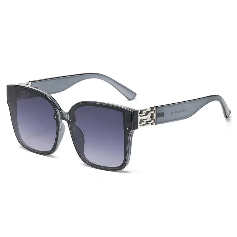 Oversized Square Sunglasses Vintage Cute Stylish Cateye Women Sunglasses Luxury Designer Branad Ladies Glasses Gradient Trend