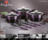 10-piece pot set BERLINGER HAUS BH-7141 PURPLE