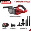 ONEVAN 16KPA Electric Vacuum Cleaner 6in1 Cordless Handheld Home Vacuum Floor Pet Hair Cleaning Tool For Makita 18V Battery Pin