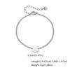 Vnox 26 Letters A-Z Initial Round Bracelet for Men, Stainless Steel  Adjustable Link Chain, Personalized Wristband Jewelry Gifts