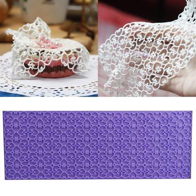 Stampo per decorazione torta antiaderente per prodotti da forno Anti-deformato Stampo per bordi in zucchero Stampo per goffratura Utile anti-deformato fai-da-te