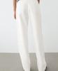 Masimodutti Straight Fit Leather Jeans