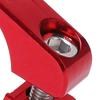 Bike Seat Post Clamp 31.8mm Aluminium Alloy CNC Cutting Ergonomic Hollow Design   Seatpost Clamp