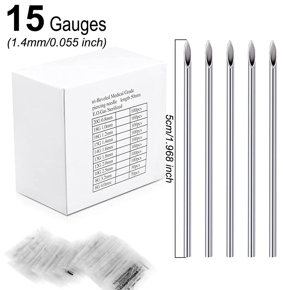 Sterile Disposable Tattoo and Piercing Needle Kit