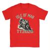 Motorcycle Sport Isle of Unisex TT Races  T Shirt Unisex  Vintage T Shirts Summer O Neck Harajuku Tees Design Oversize Clothing