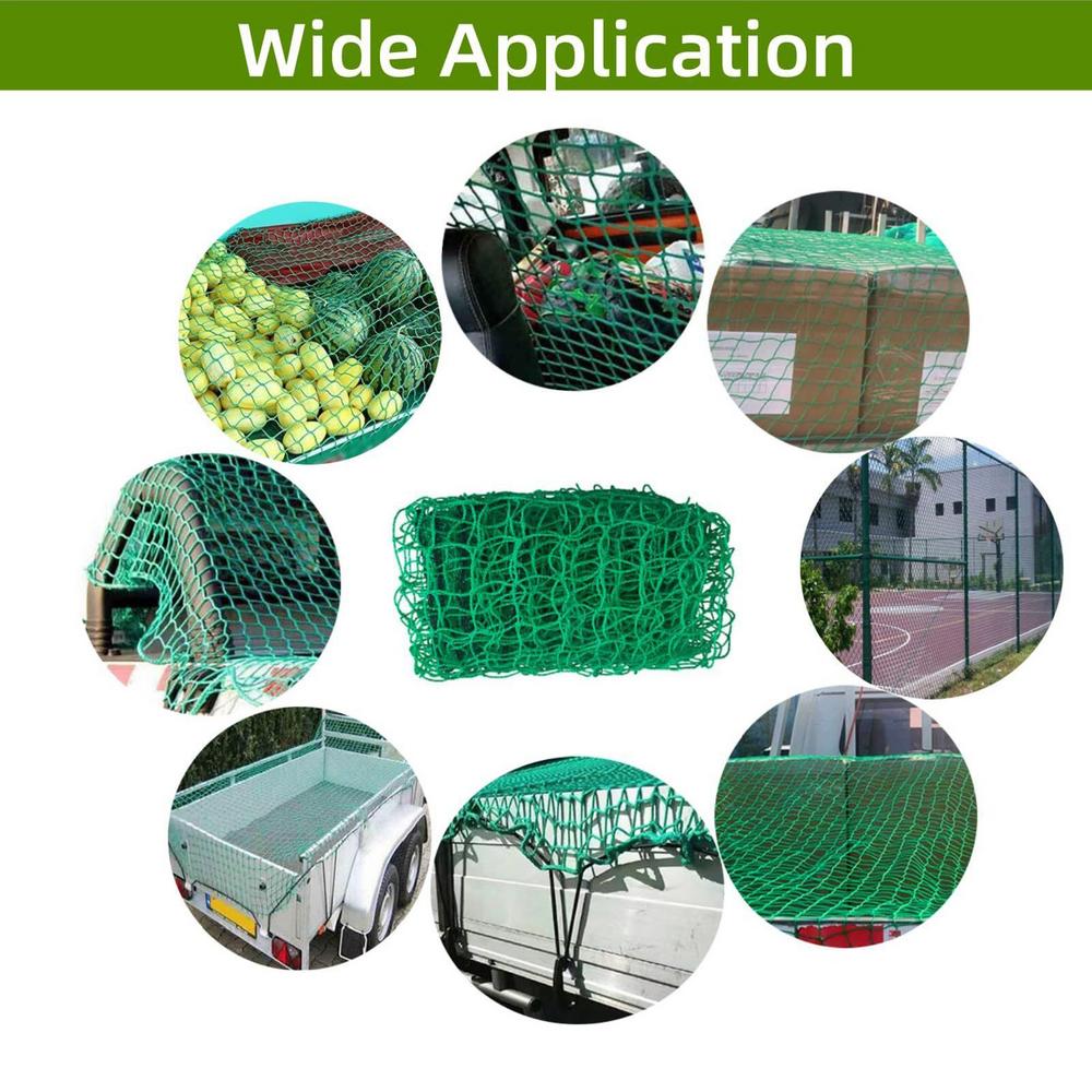 Safety Net For Pickup Heavy Duty Truck Bed Mesh Car Accessories With Elastic Rope For Fishing Beach Trips Traveling Camping
