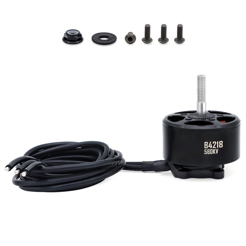 Brushless Outrunner Motor 14 Pole with 6.0mm M6 Shaft, 14AWG Silicone Wire 670mm for RC Quadcopter