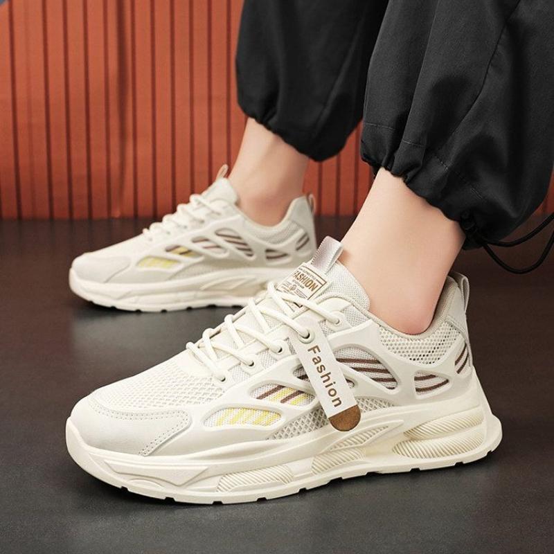 Fashion Thick Platform Mesh Upper Sports Shoes for Men Running Jump On Clearance All Brands Low Price Miked Colour Man Casual Sneaker