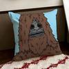 SSassy the SasquatchS Cushion Cover Reversible Soft Durable Pillow Cover Home  Car MultiScene Use for Daily Comfort