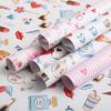 6 Design Love Heart Valentine's Day Wrapping Paper Colorful Patterned Craft Paper for Wedding Anniversary Baby Birthday Gift