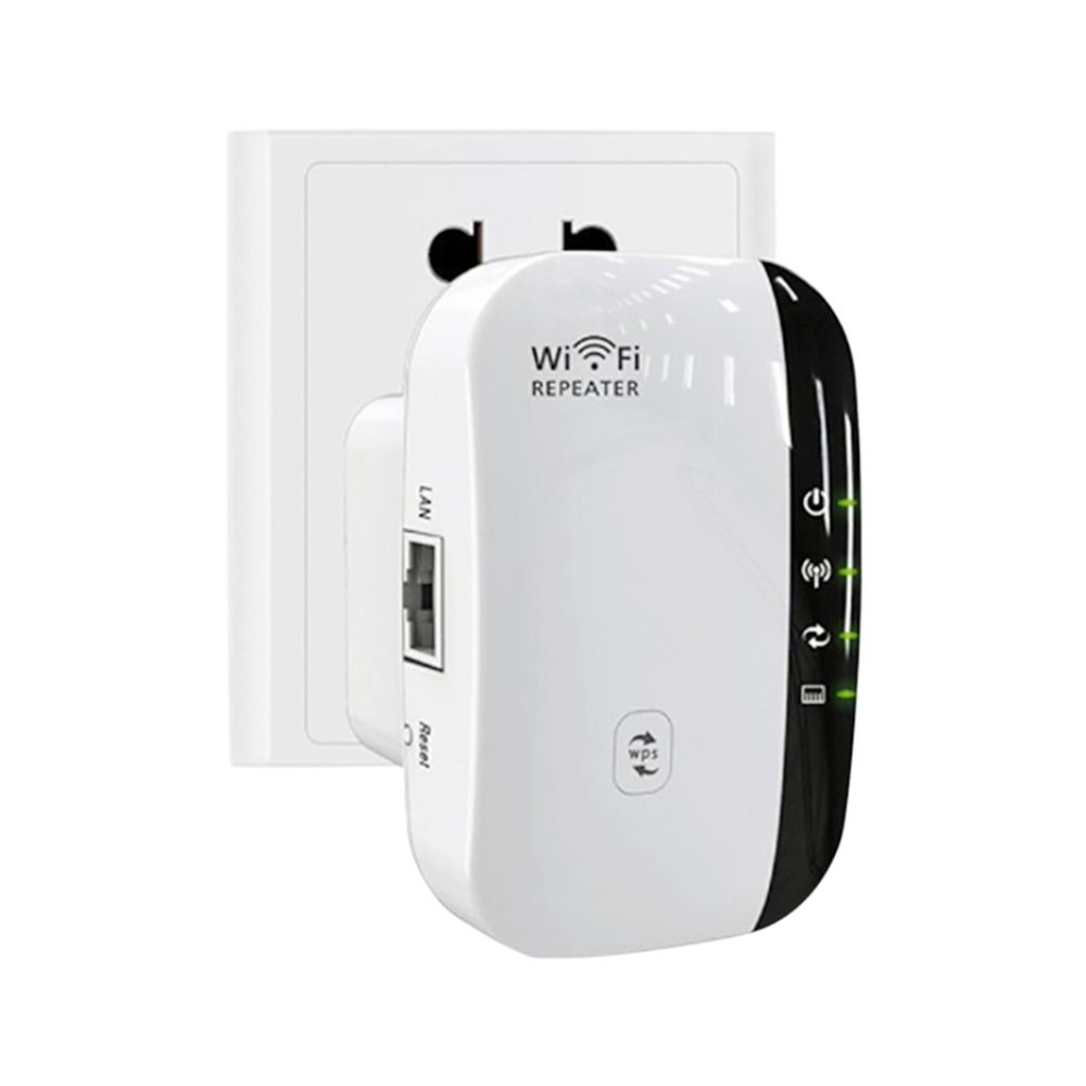 300Mbps WiFi Signal Booster 4/7 Lights WIFI Repeater High Quality WiFi Range Extender  Home