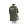 Reebok American Style Comfortable Versatile Casual Loose Short Sleeve T-Shirt Unisex Tops Light-Army-Green 24SRM435UGL2