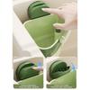 Triangle Suction Cup Sink Corner Rack W/ Drain Hole Detachable Mesh Basket Kitchen Sink Food Waste Catcher Kitchen Tool Gadage