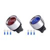 Engine Start Push Button Switch 50A 12V ABS Material Automatic Reset LED Indicator for Truck Tractor ATV UTV Generator