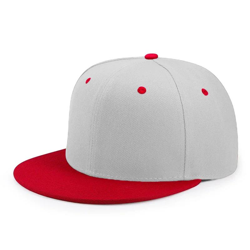 New  Cap Plain Adjustable Snapback Hat High Quality Adult Hip Hop Urban Street Style Baseball Cap Men Women Outdoor Leisure Baseball Hat