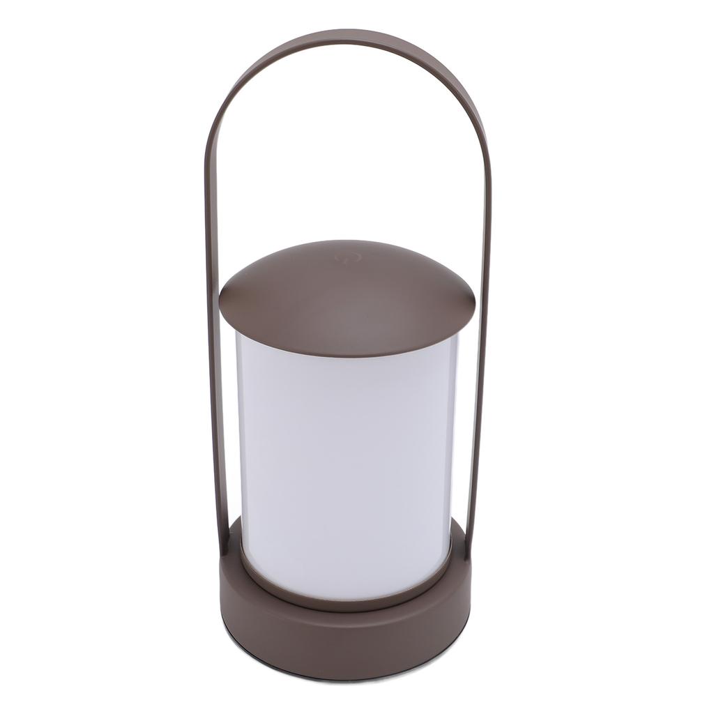 Tragbare kabellose Laterne Tischlampe Wiederaufladbare Outdoor-Tischlampe 3 Farben Touch Dimmbar Nachttisch