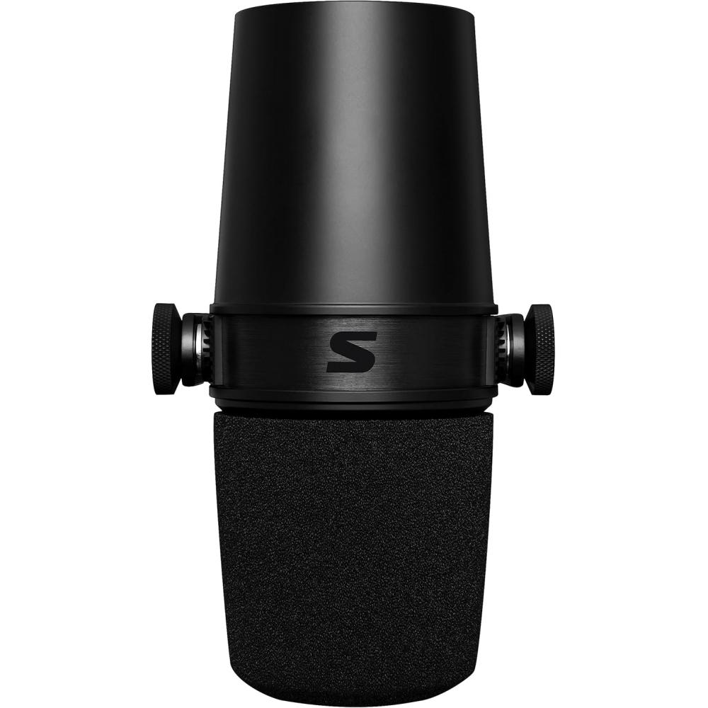 Shure Mv7x Podcast Microphone Dynamic Cardioid Wired Microphone Xlr Black Mv7x J