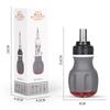 Chromium Vanadium Steel Ratchet Screwdriver Set Adjustable Angle Repair Screwdrive Kit Precision Screwdriver Set Repair Tool Kit