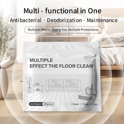 Floor Cleaning Tablets Multi-Scenario Use 30/60/100PCS Deep Stain Remover for Laminate Tile Shop Floor Cleaning