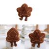Tree Christmas Star Shapes Plush Toy Keychain Stuffed Doll Pendant Backpack