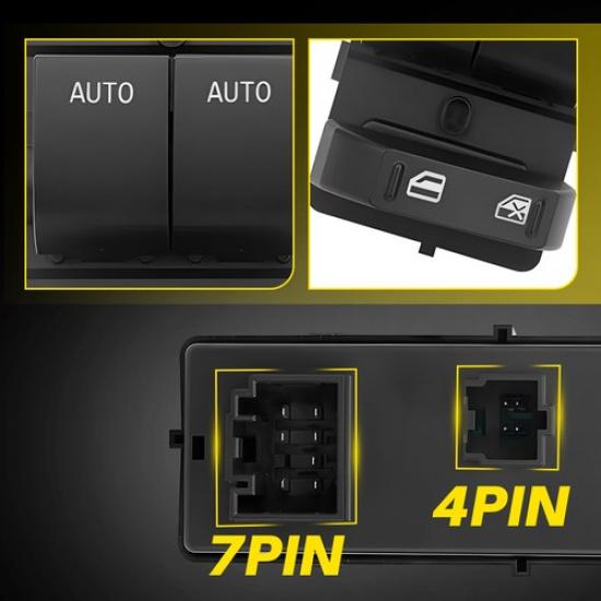 For 2011-2017 Ford F-150 Front Left Driver Side Power Window Switch BL3Z14529BA