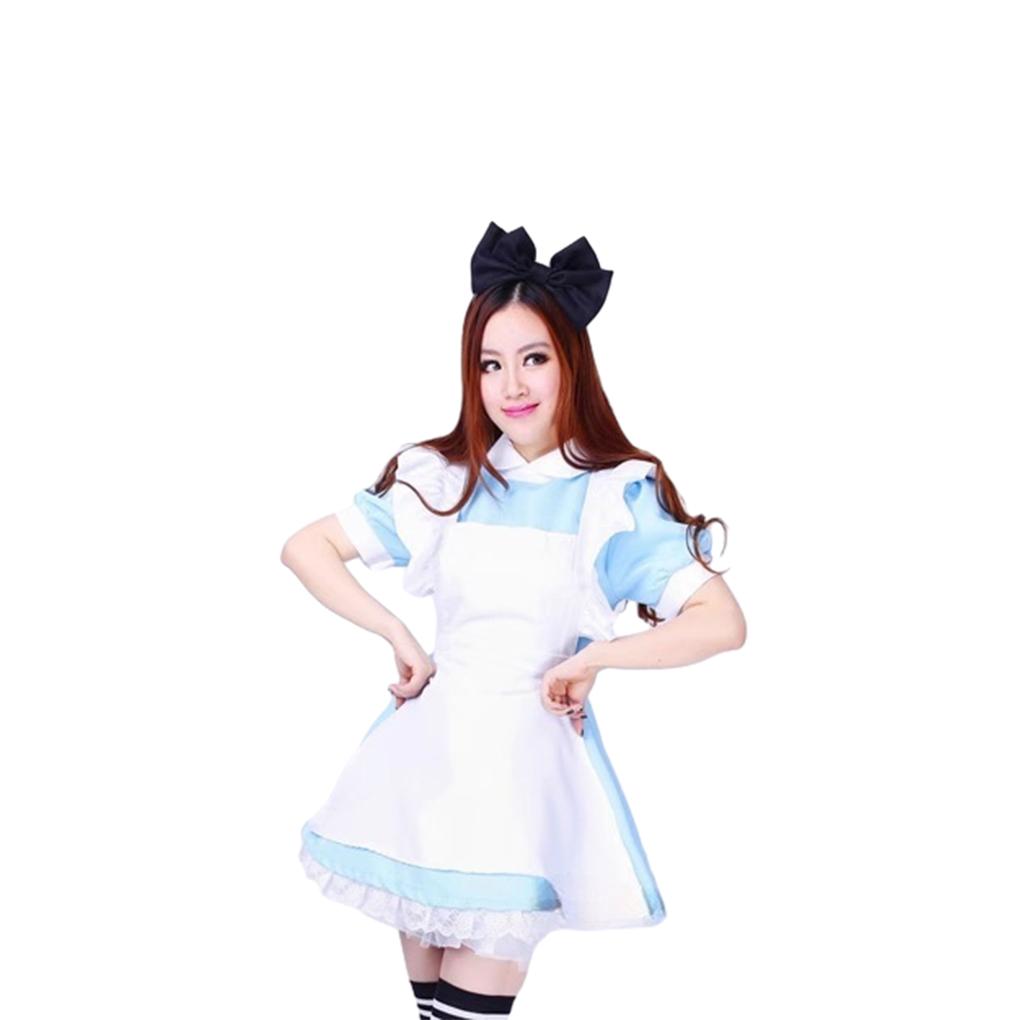  Costume Polyester For Comfortable Wear Lolita Maid Cosplay Costumes Easy To Wear