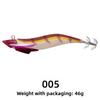 39g Weight Wooden Fishing Lure 13.4cm Length Shrimp Squid Lure Glow Fishing Lure  Saltwater Fishing
