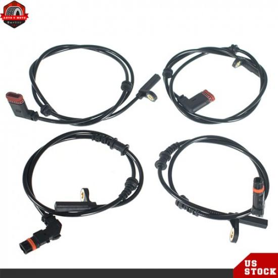 Front Rear LH+RH ABS Wheel Speed Sensor For Mercedes-Benz C300 C350 C250 C200