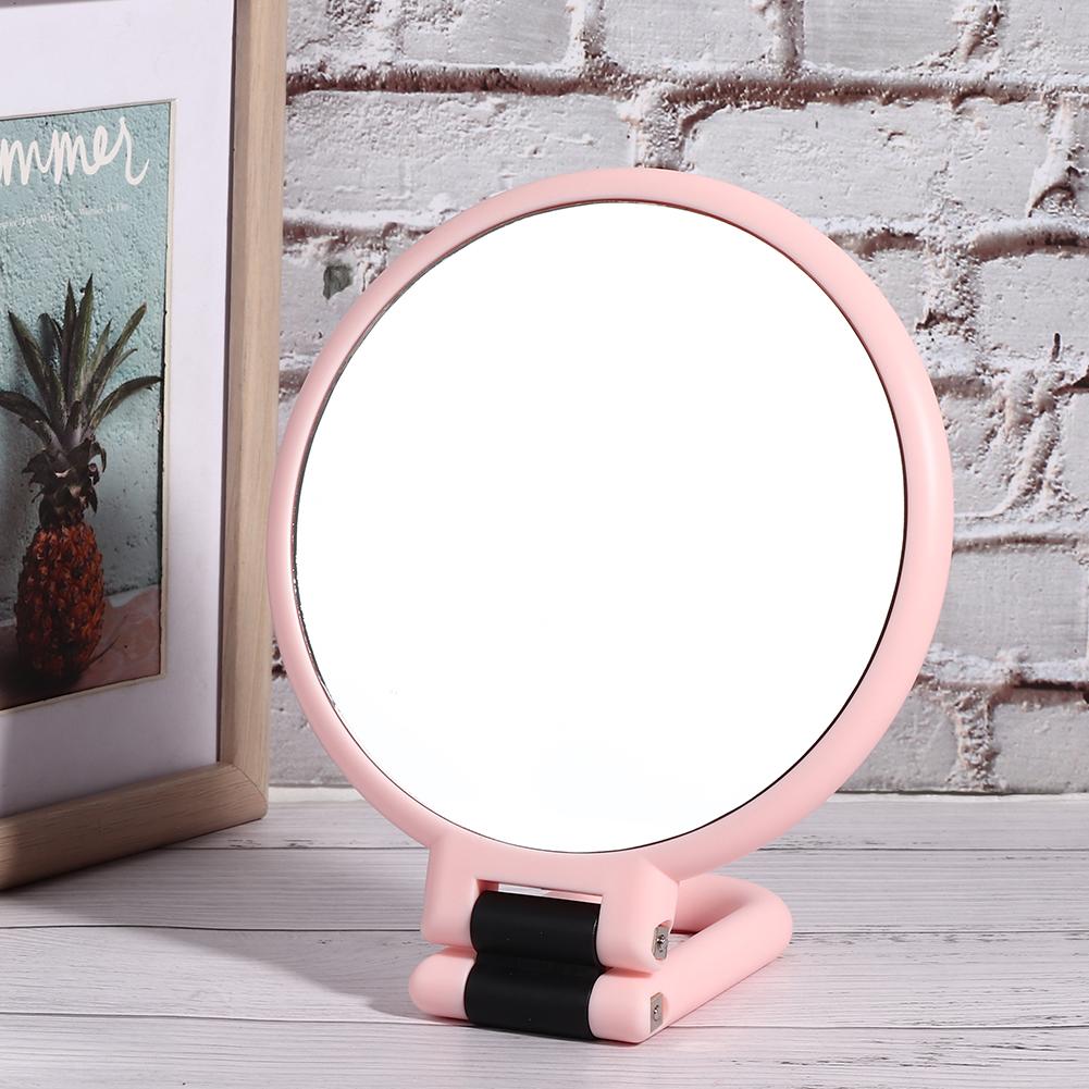 5X Magnifying Folding   Cosmetic Mirror Travel Portable Makeup Mirror