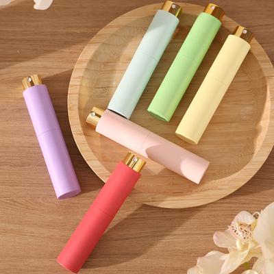 10Ml Abs Rotating Portable Travel Gear Perfume Portable Liquid Cosmetics Containers Refillable Bottles Empty Spray Bottle