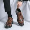 Neue Herren-Oxfords, Business-Casual-Lederschuhe, Loafer, Hochzeitsschuhe, italienischer Stil, Mokassins