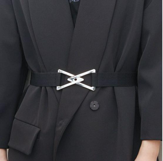 Elastický široký pas módní zeštíhlující doplněk pro ženy - Všestranný dekorativní svrchní oděv