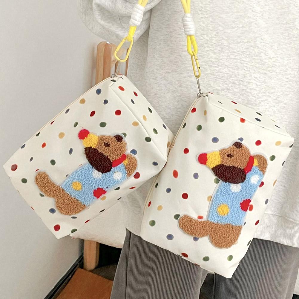 Dachshund Gifts Makeup Bag,Large Capacity Makeup Organizer Bag Portable Travel Toiletry Case for Women Cosmetic Bag
