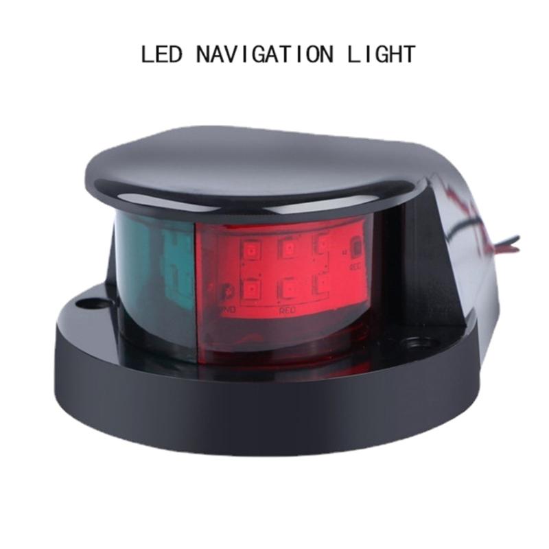 Boat Navigation Lights Marine LED Navigation Light Boat LED Bow Light Suitable for Pontoon Skiffs & Small Boat Durable