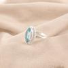 Rare Sky Blue Topaz Gemstone 925Sterling Silver Jewelry Handmade Engagement Ring RR-25-7