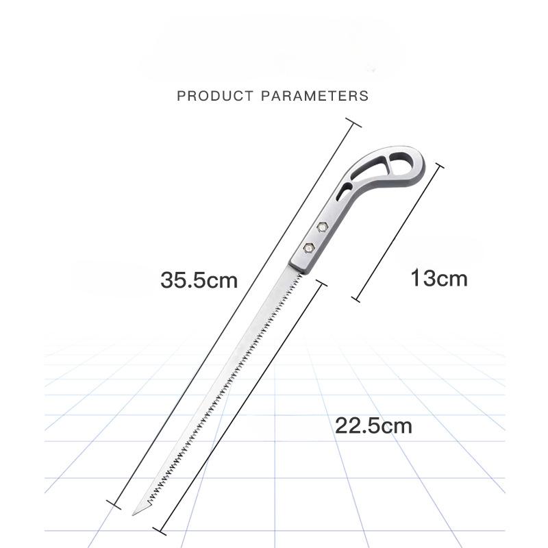 Mini Handsaw Garden Saw SK5 Steel Saw Tools Wooden Handle Woodworking Saw 340mm Convenient For Wall Panel Bending