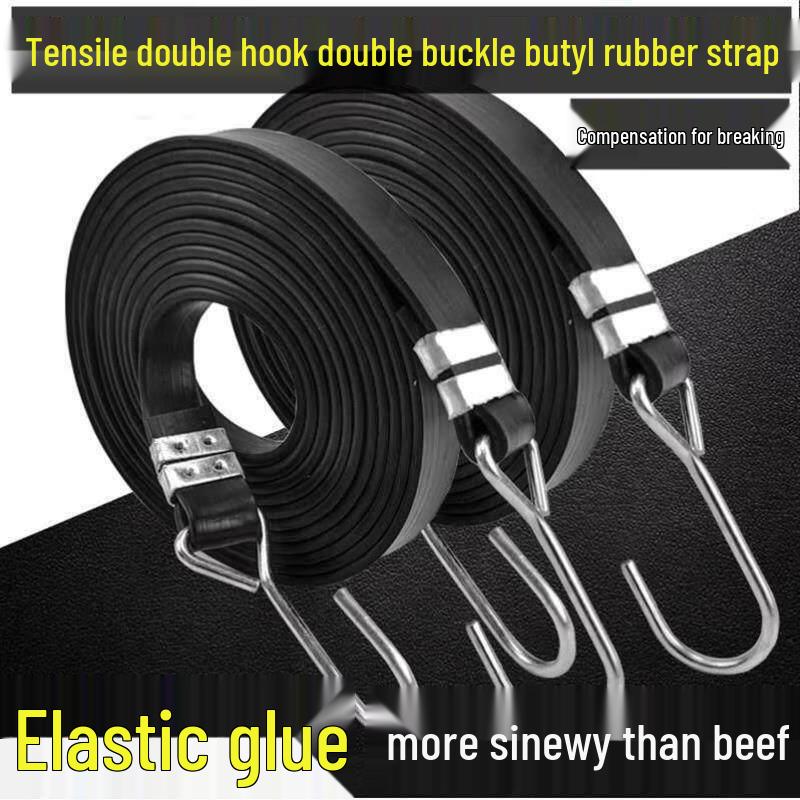 Tims Motorcycle Bicycle Luggage Elastic Straps