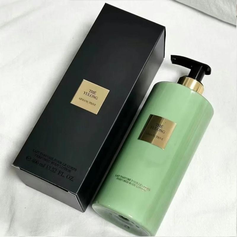 Armani Jade Dragon Tea Body Lotion Haute Couture Private Fragrance Moisturizing Fragrance 400ml Birthday Gift for Girlfriend or Best Friend