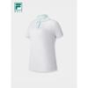 Women's Knitted Short-Sleeve Golf Polo Shirt
