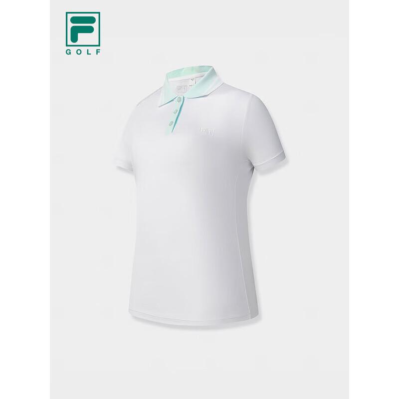 FILA Women s Knitted Short-Sleeve Golf Polo Shirt XL