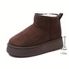 Real Sheepskin Wool Low-Cut Warm Comfortable Shoes Women Fashion Short Shoes New Winter Warm Boots Fur Ladies Snow Boots