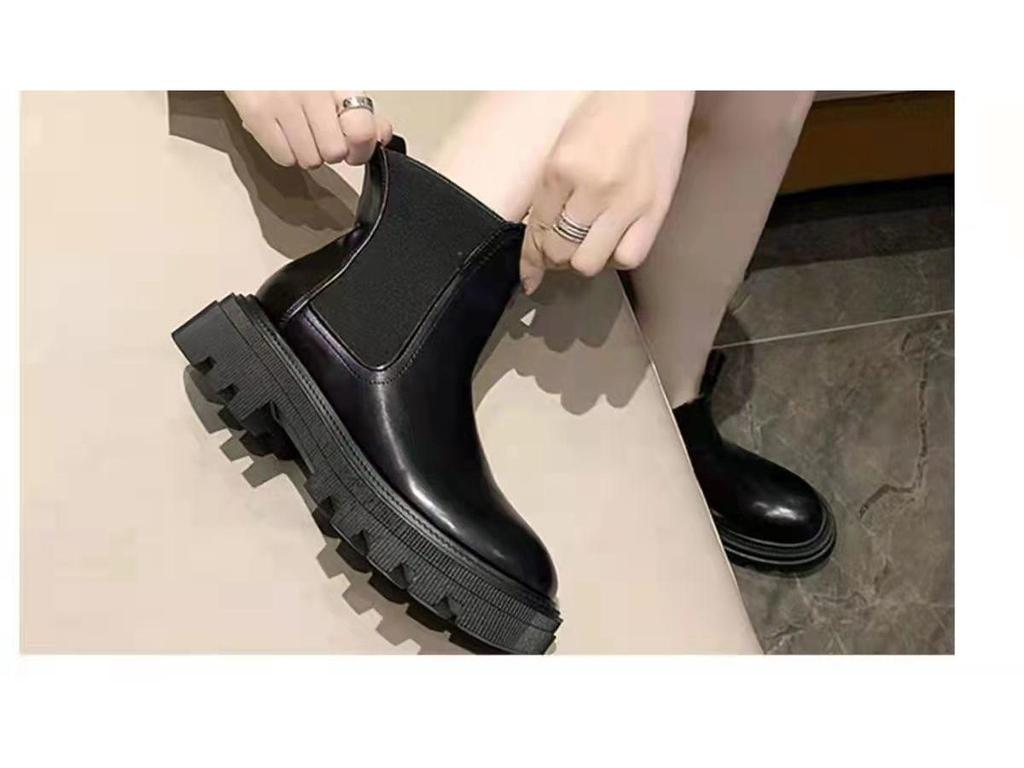 Bestseller Unisex Martin Schneestiefel: 2025 Winter Rutschfeste Mode Chelsea Stiefelette