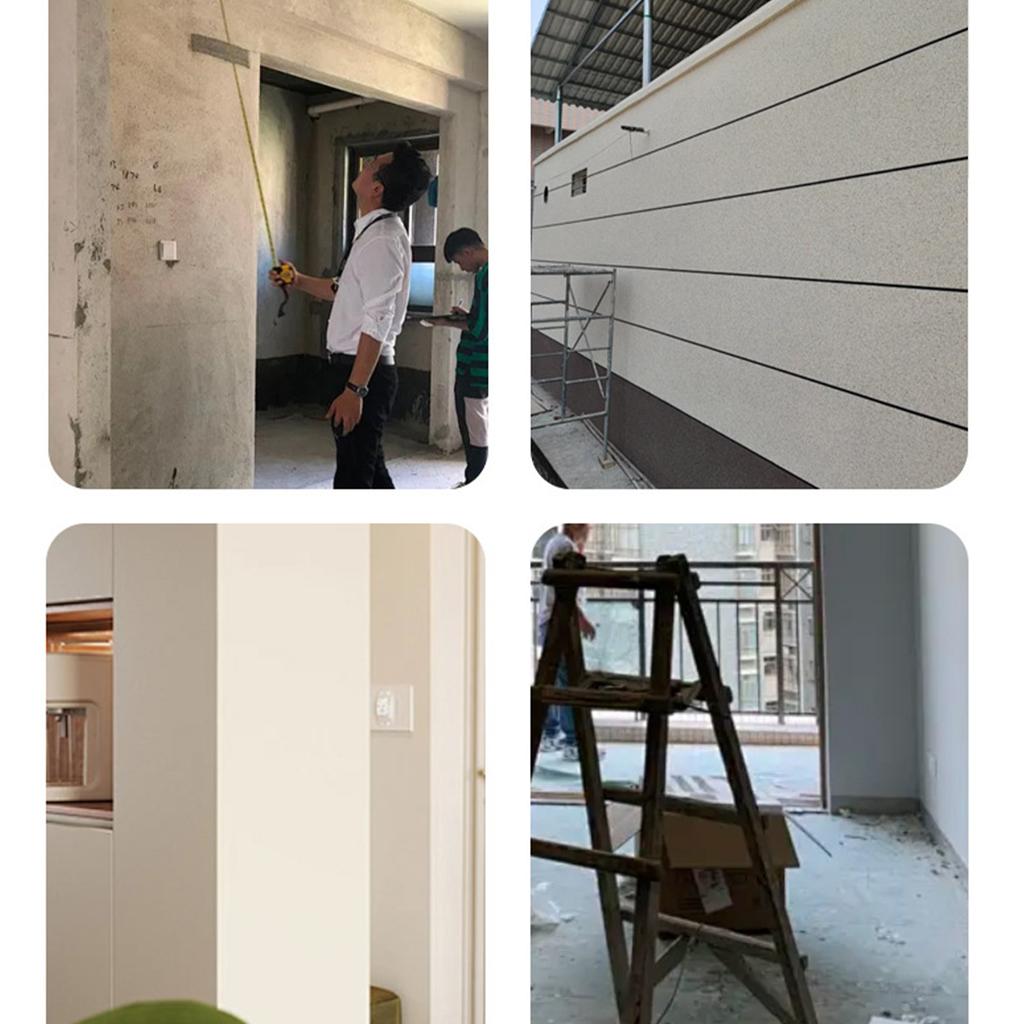 Wandpolierwerkzeuge Polierer ABS Handschleifer Eckspachtel mit Griff Gipskarton-Eckwerkzeug für Wand, Gelb