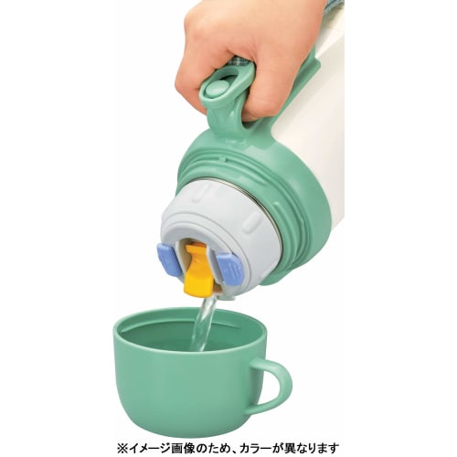 The-peacock Thermos Industry (The-peacock) Peacock Children's Water Bottle, 0.45L, Insulated, Hot & Cold, Vacuum Insulated, Cup-Style Drinking, Handle