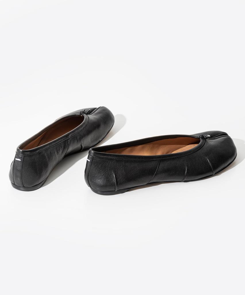 Maison Margiela TABI BALLERINA NEW Ballet Size Cm Flats, S58WZ0127P6378, Women's, Black, 26.5 [Used]
