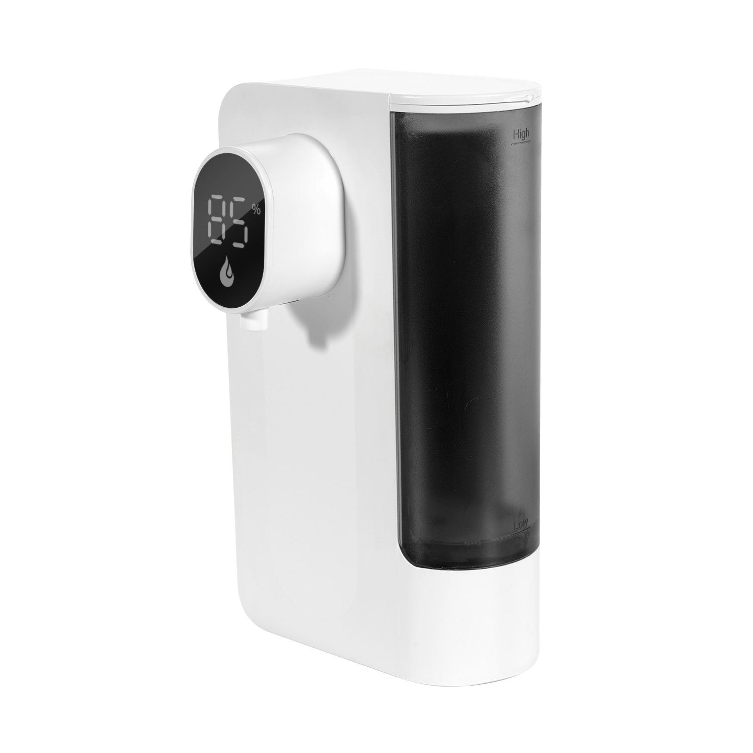 

Automatic Liquid Soap Dispenser Wall Mount Soap Dispenser Touchless Hand Dish Soap Waterproof LED Display for Kitchen & Bathroom білий