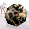 1pc Lord of the Rings Return of the King Automatic Folding Umbrella - Compact 8-Rib Design, Durable Plastic & Iron1217L