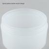 100G Empty Face Cream Jar With Magnetic Spoon Frosted Plastic Lotion Bottle Mask Jar Cosmetic Packaging Container